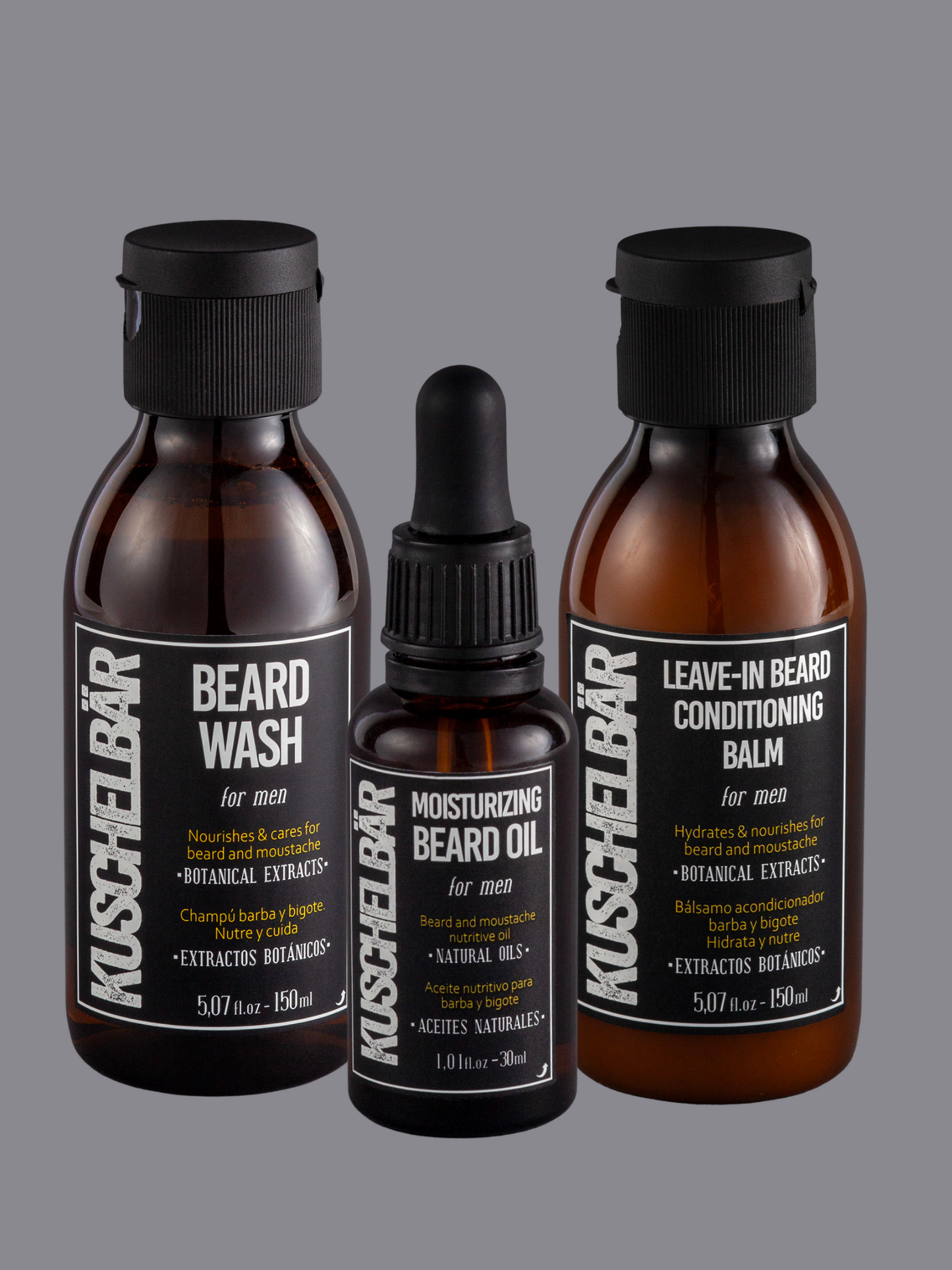 Zestaw David's Grooming Kit - 3 elem. (szampon, balsam, olejek)