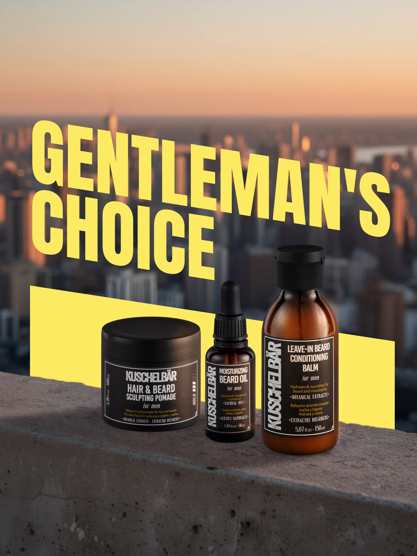 NEW: Gentleman's choice (balsam, olejek, pomada)
