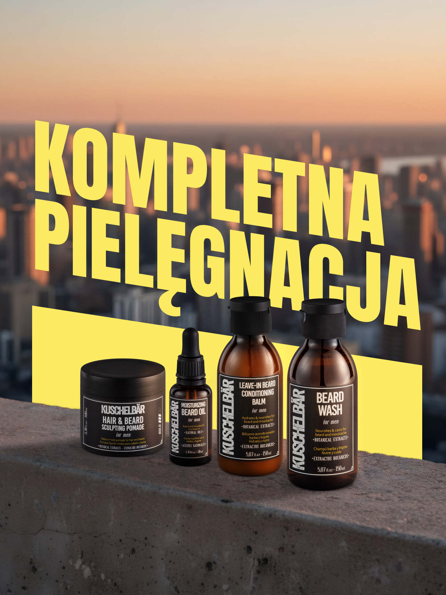 NEW! Kompletna Pielęgnacja - (czyszczenie, nawilżanie, odżywianie, stylizacja)
