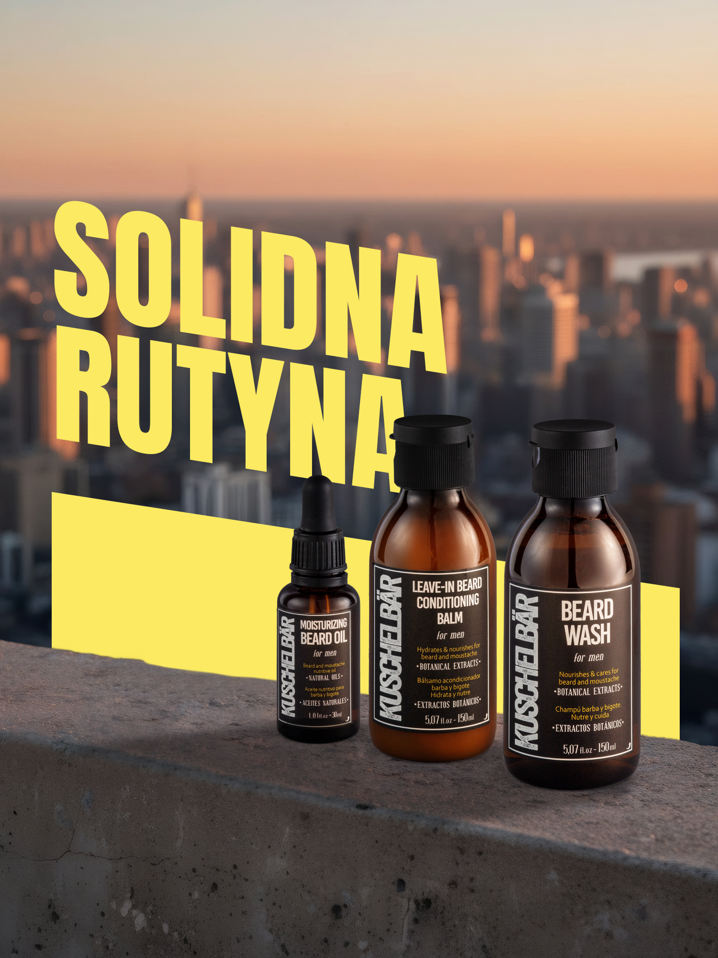 NEW: Solidna Rutyna (szampon, balsam, olejek)